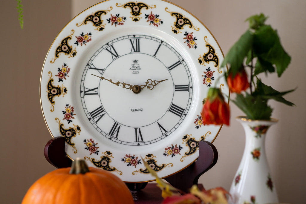 Royal Imperial Ceramic Wall Clock