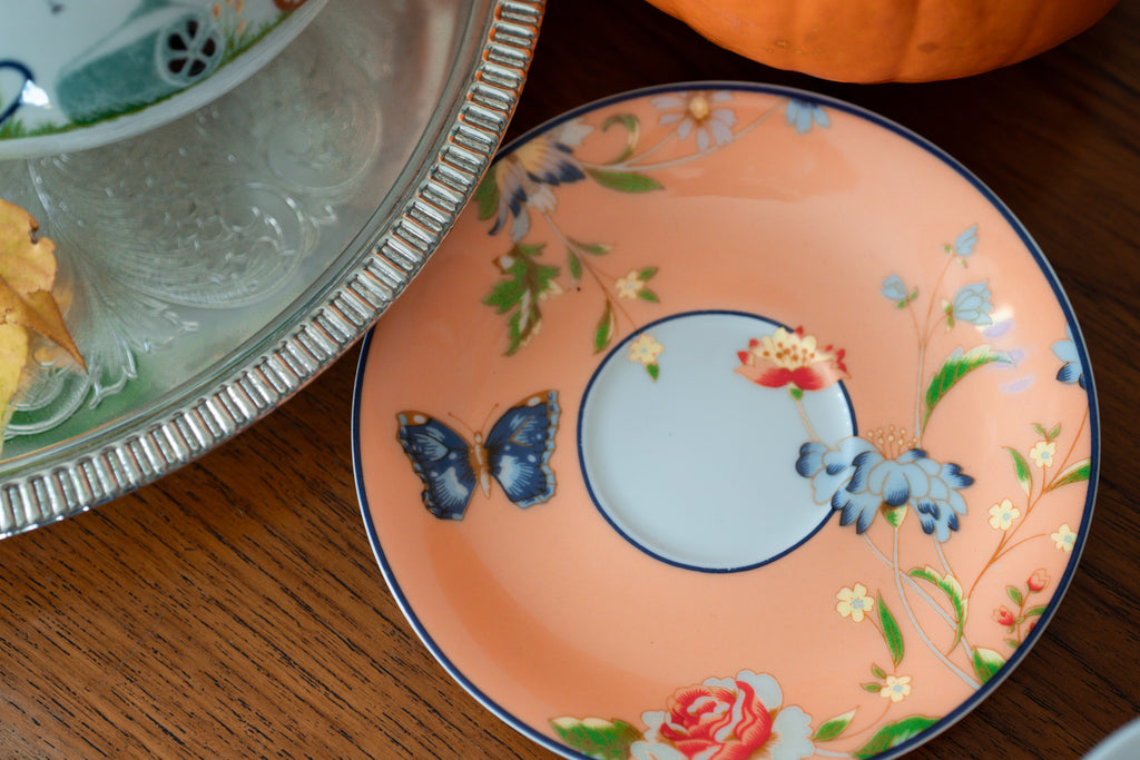 Aynsley Cottage Garden Teacup and Saucer