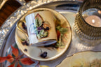 Aynsley Set including Coffee Cup and a Dessert Plate Orchard Gold