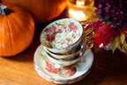 Rare Hammersley Large Cup and Saucer - grapes