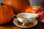 Rare Hammersley Large Cup and Saucer - apples