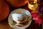 Rare Hammersley Large Cup and Saucer - apples