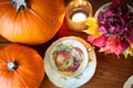 Rare Hammersley Large Cup and Saucer - apples