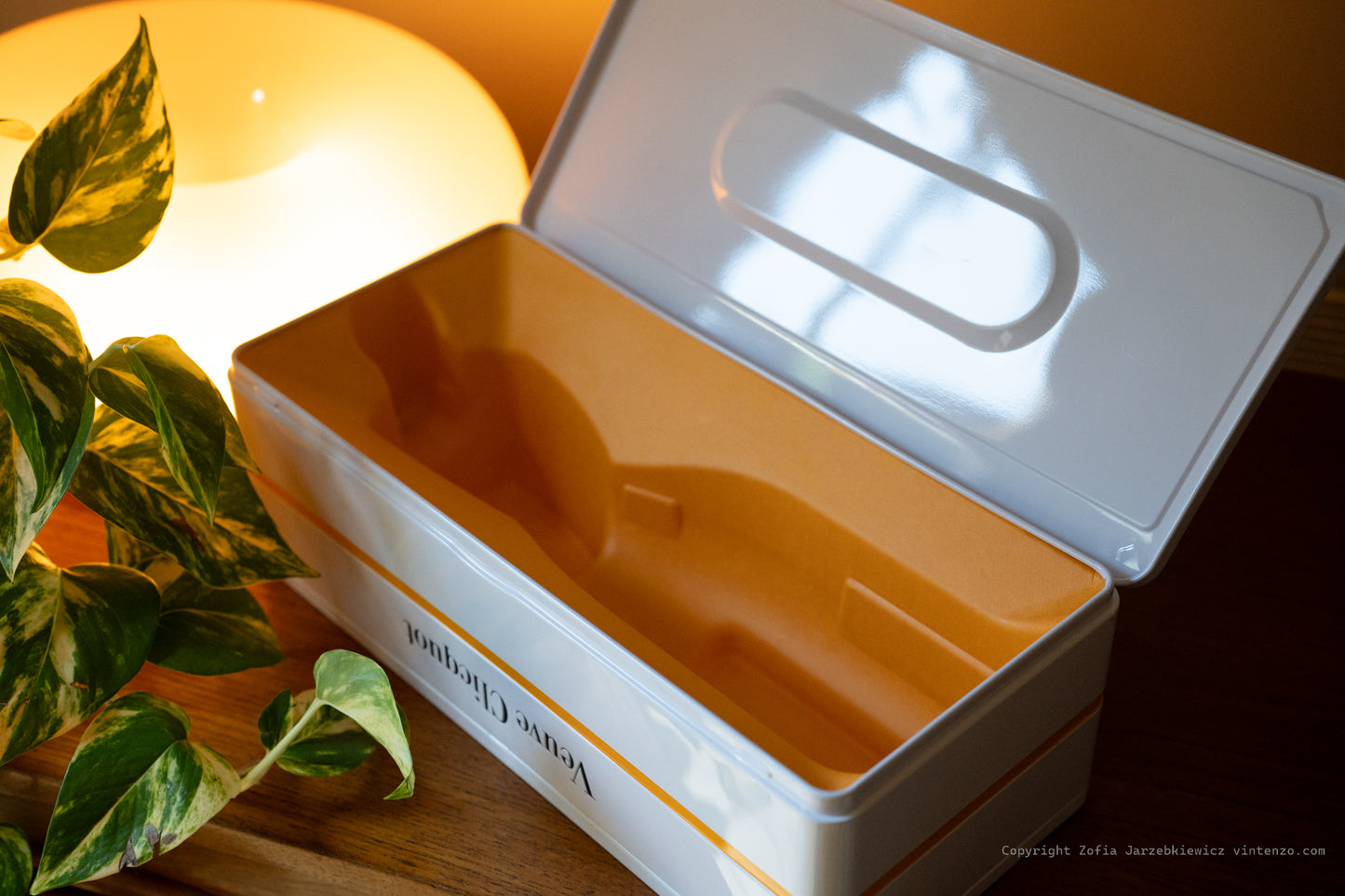 Rare Veuve Clicquot Cassette Box Champagne Bottle Holder