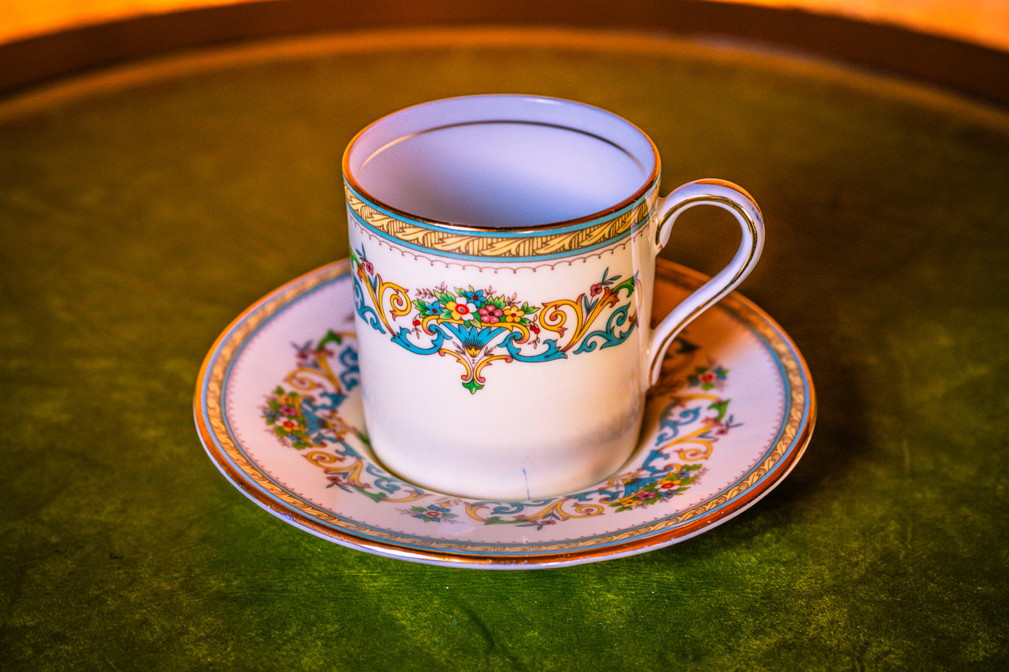 Aynsley Henley Coffee Cup and Saucer