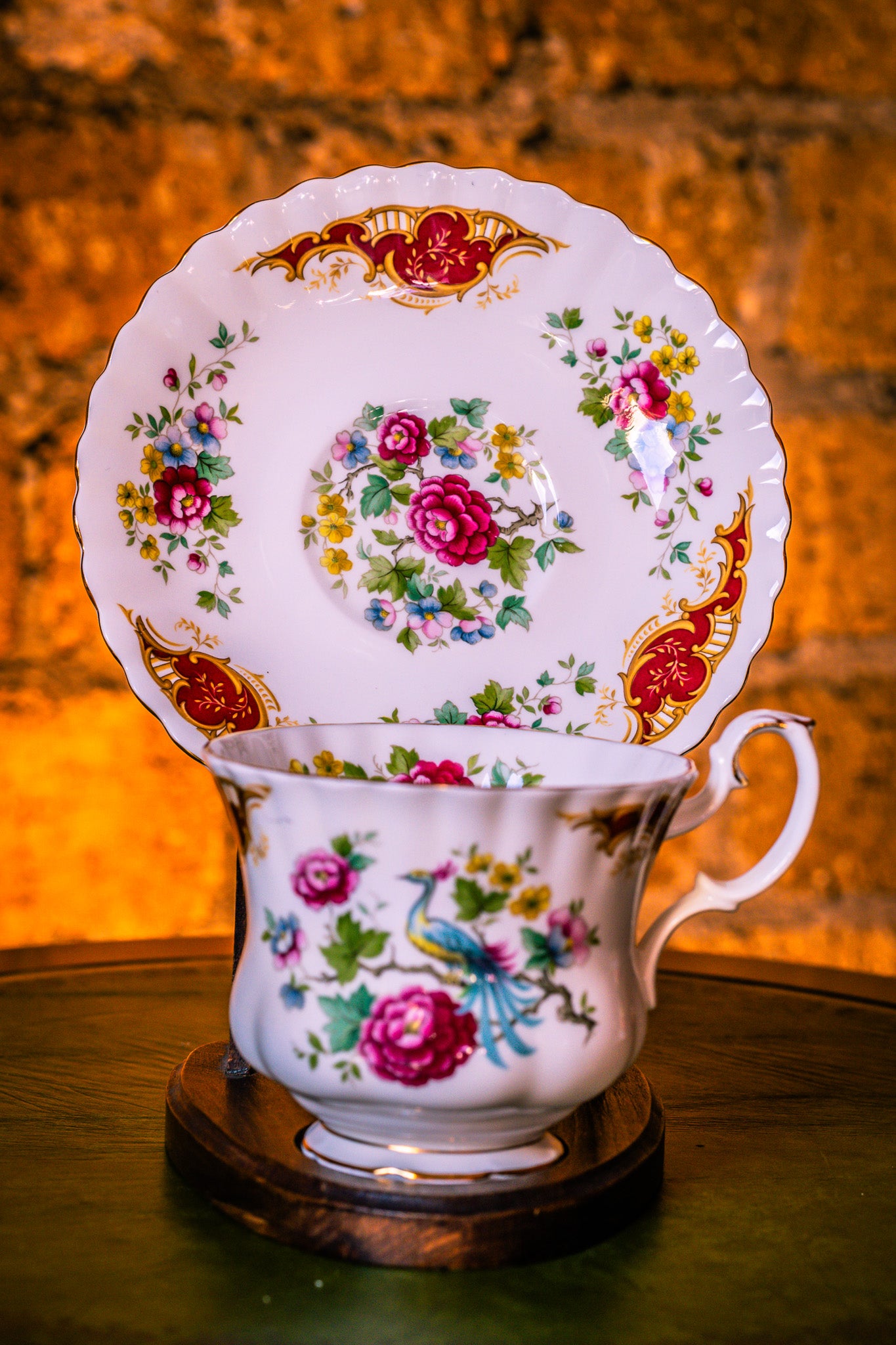 Royal Albert Chatelaine Teacup and Saucer for 2 people