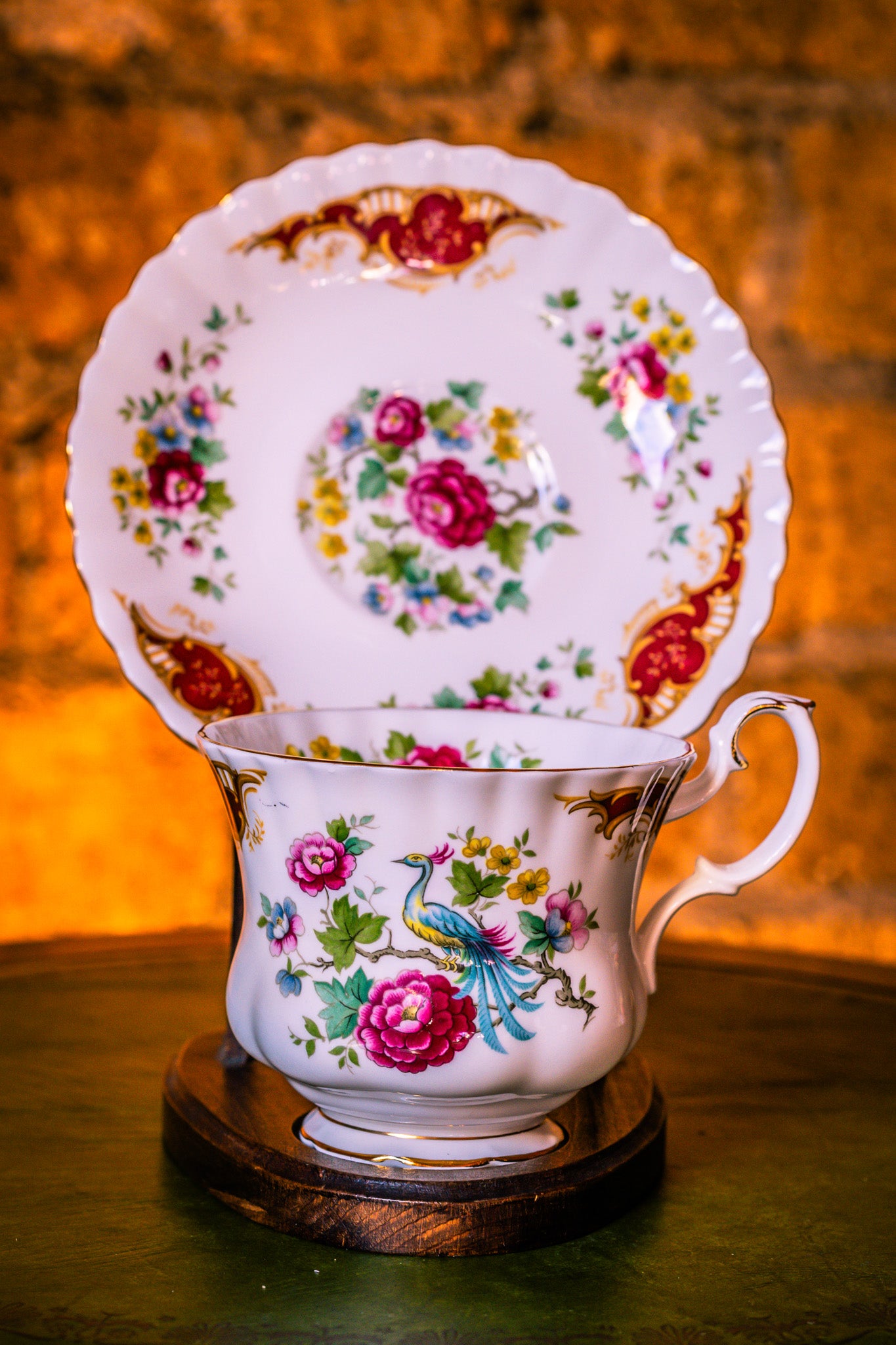 Royal Albert Chatelaine Teacup and Saucer for 2 people