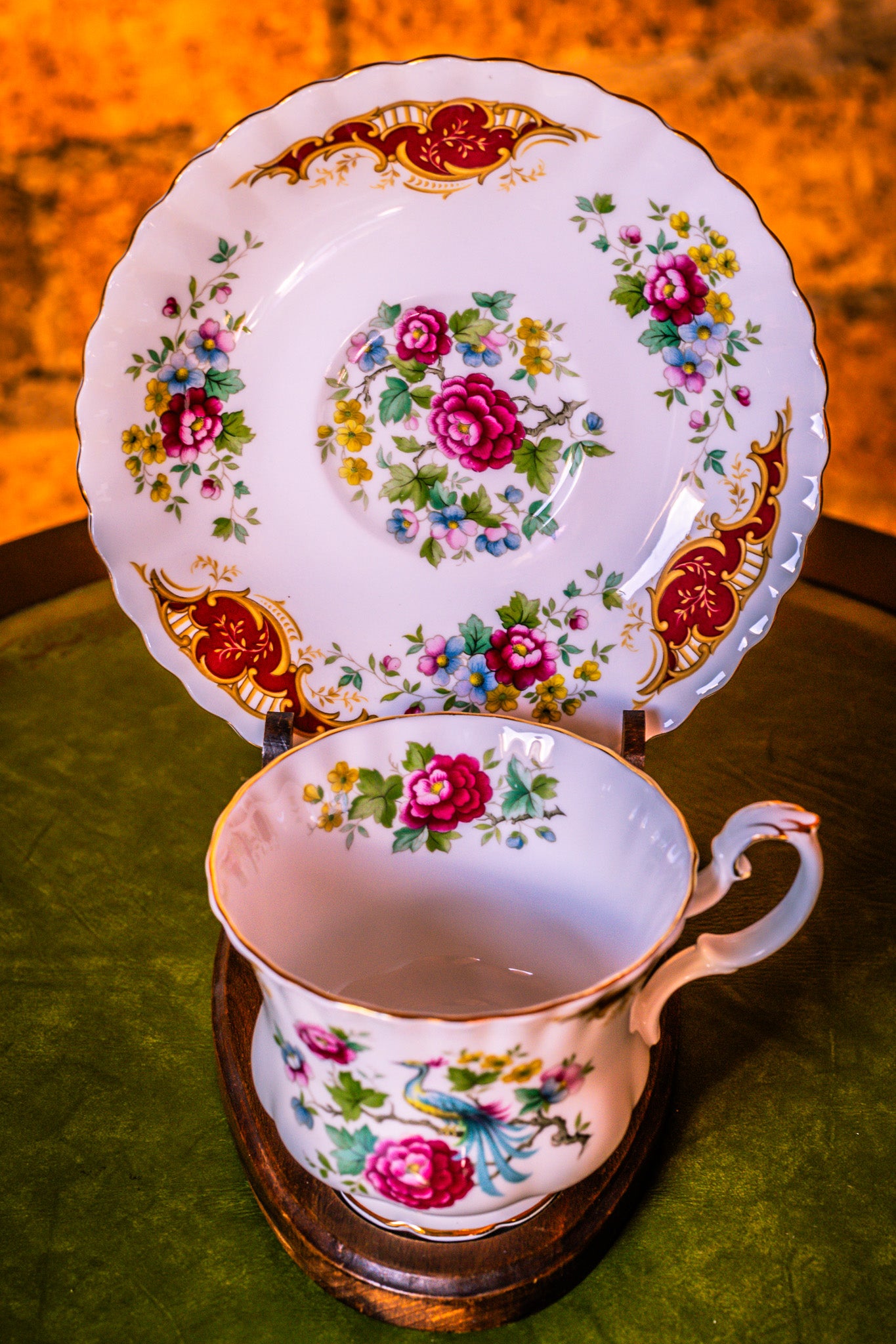 Royal Albert Chatelaine Teacup and Saucer for 2 people