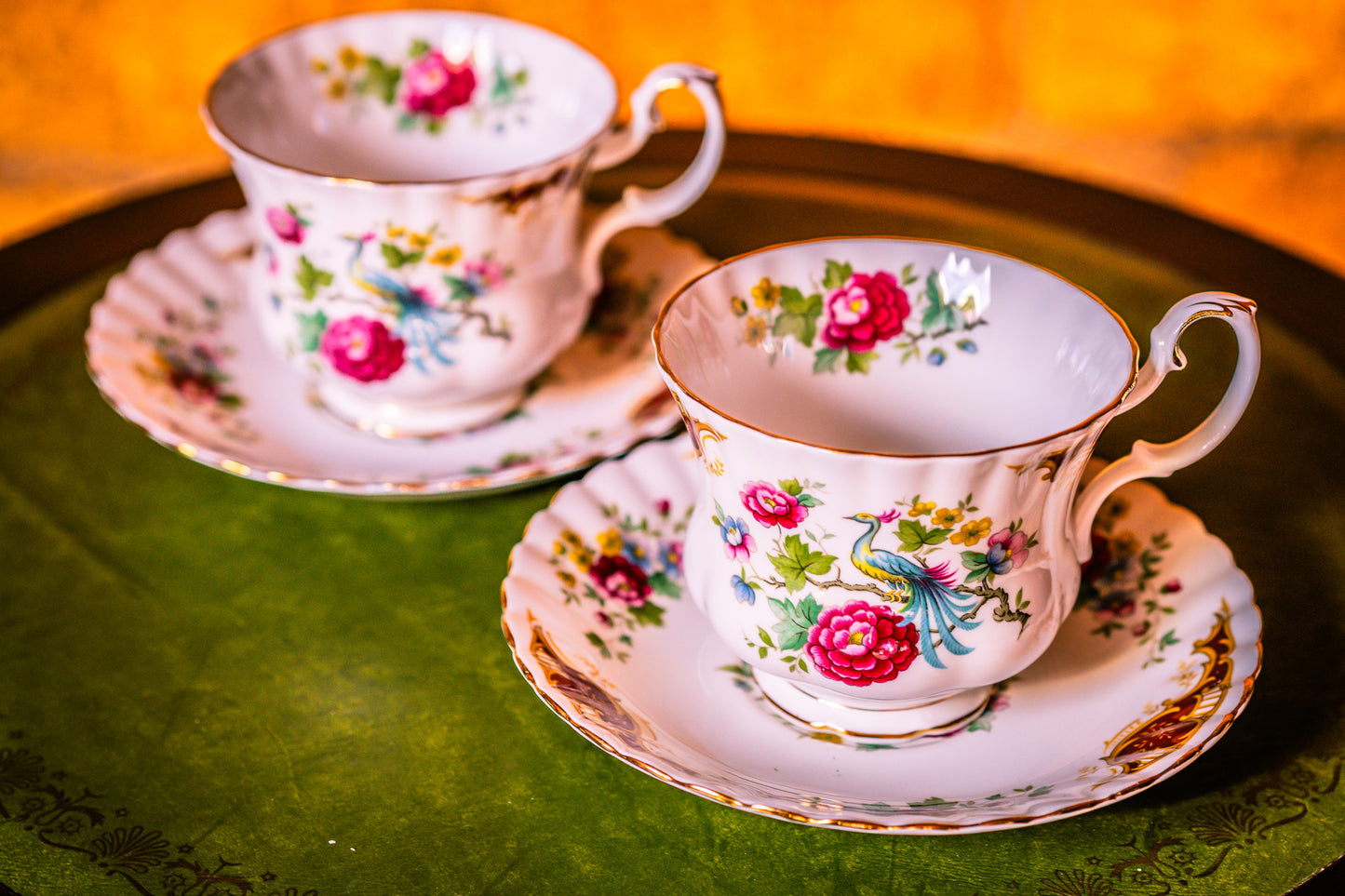 Royal Albert Chatelaine Teacup and Saucer for 2 people