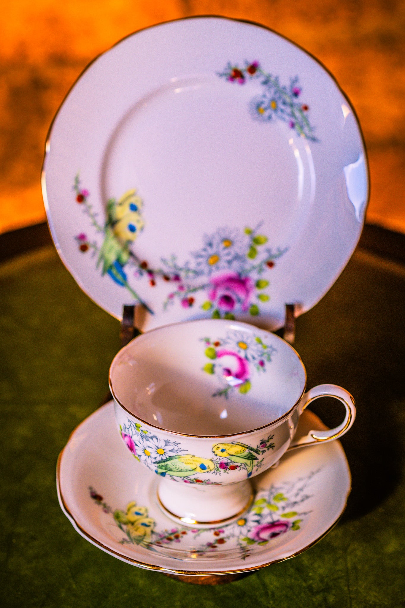 Paragon Princess Margaret Rose 1930 Commemorative Tea Cup with Saucer and Plate