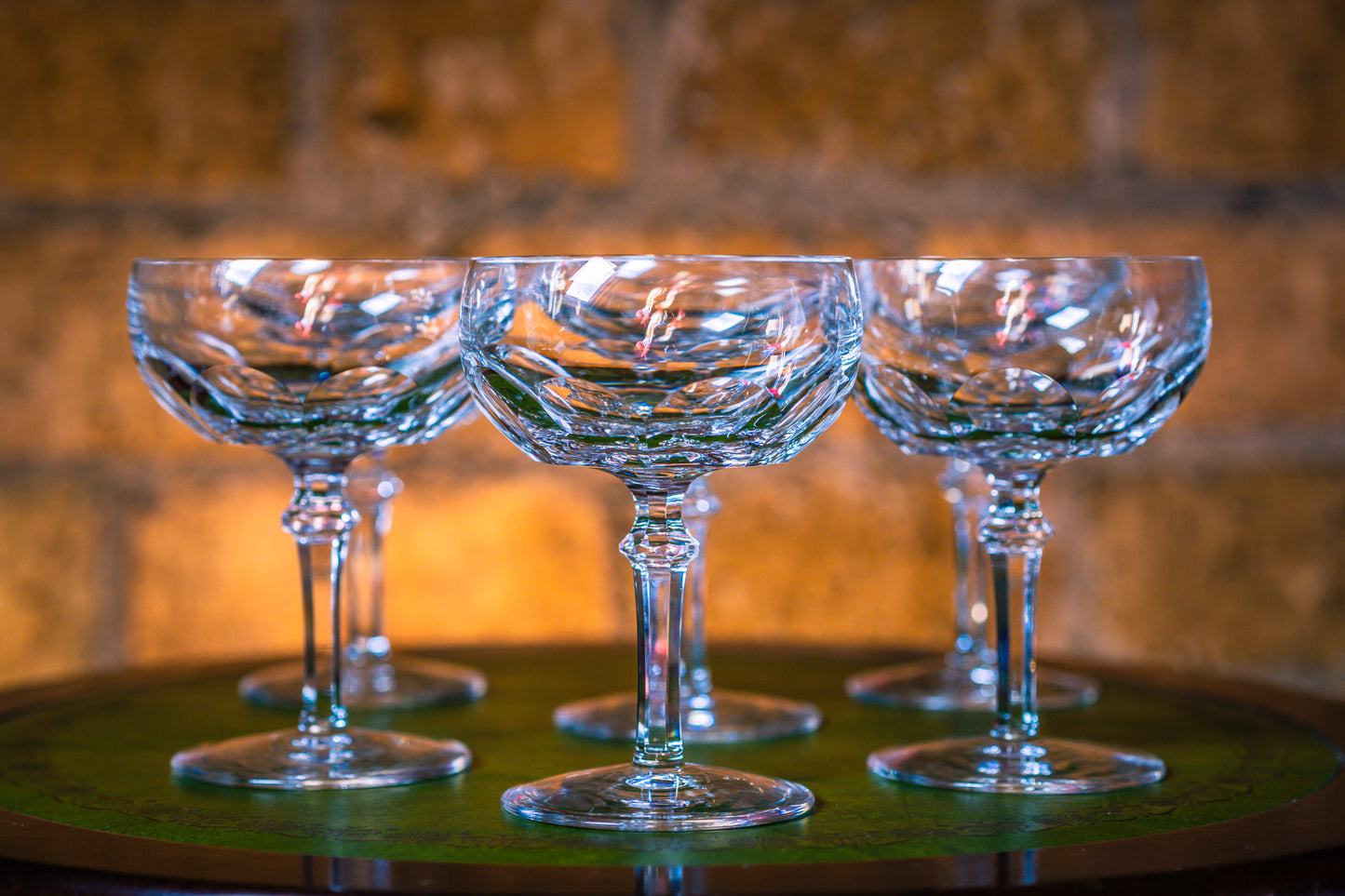 Waterford Crystal Curraghmore Champagne Sherbet Glasses – Set of 6