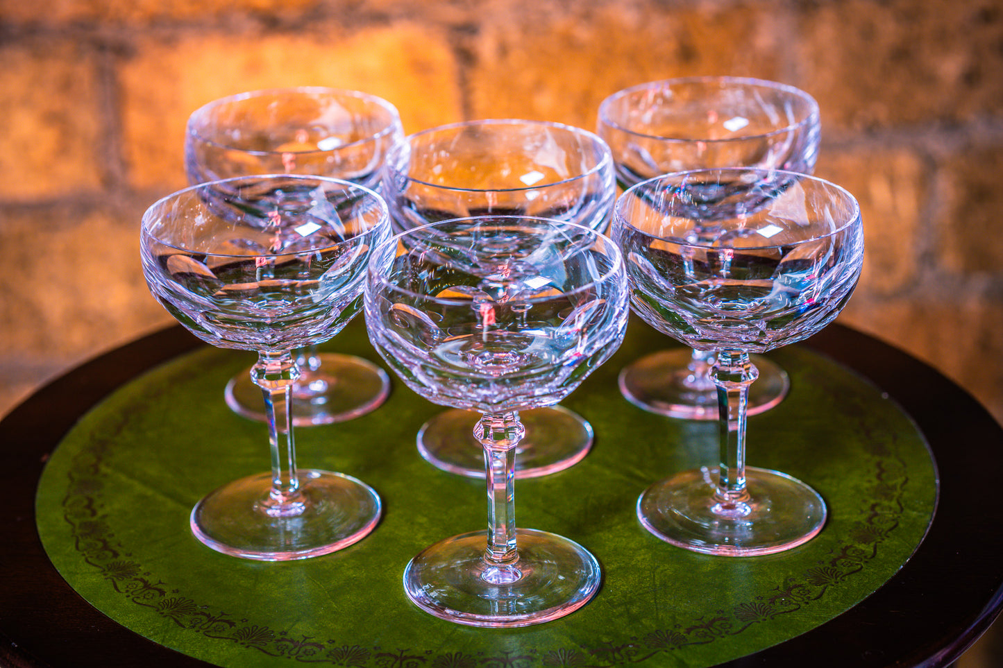 Waterford Crystal Curraghmore Champagne Sherbet Glasses – Set of 6