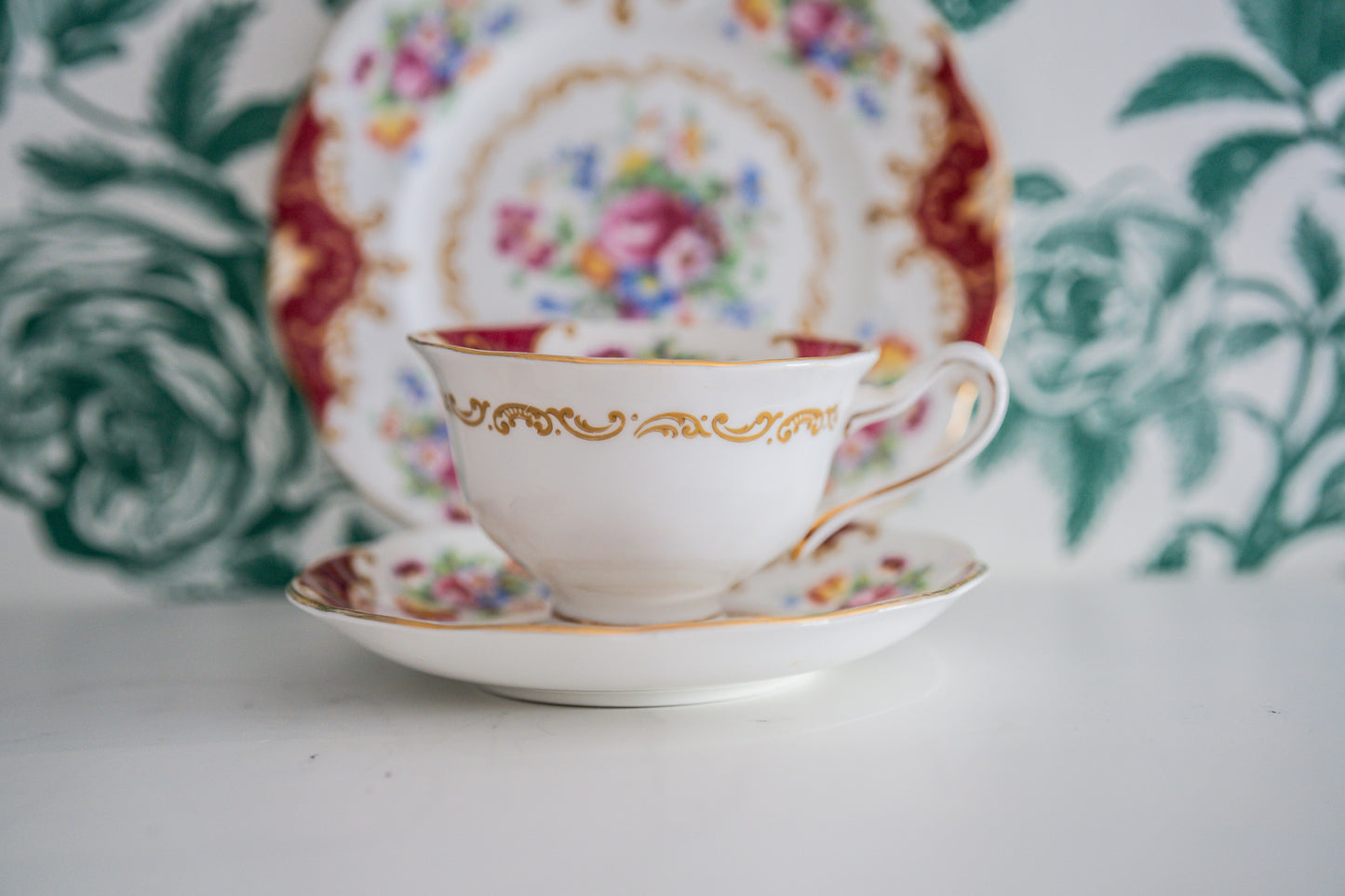 Royal Albert Canterbury Tea Cup with Saucer and a Plate (3 available)