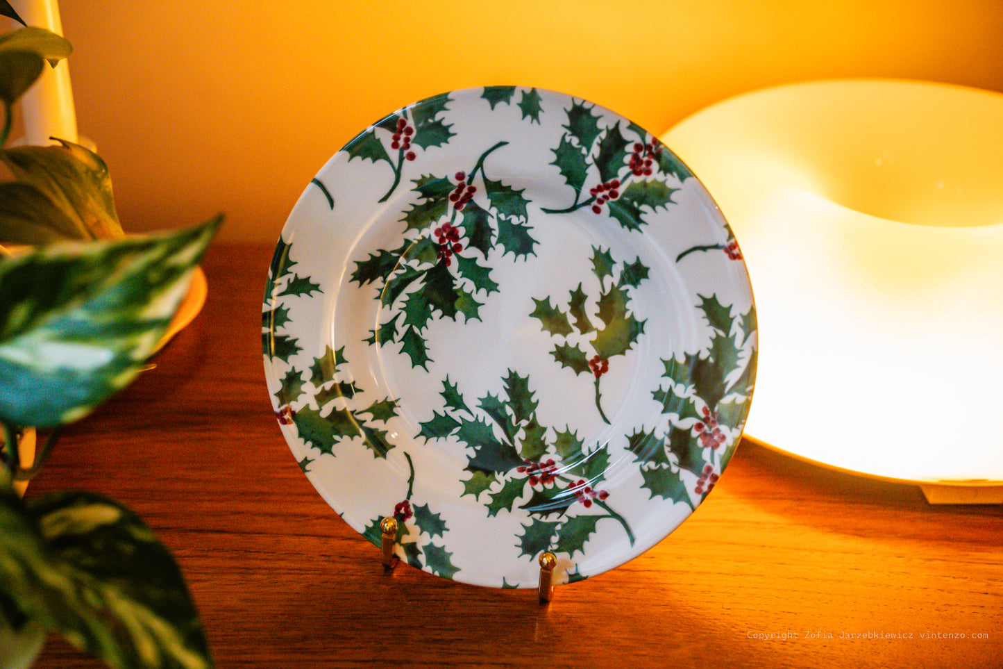 Royal Stafford Side Plate- Holy Design