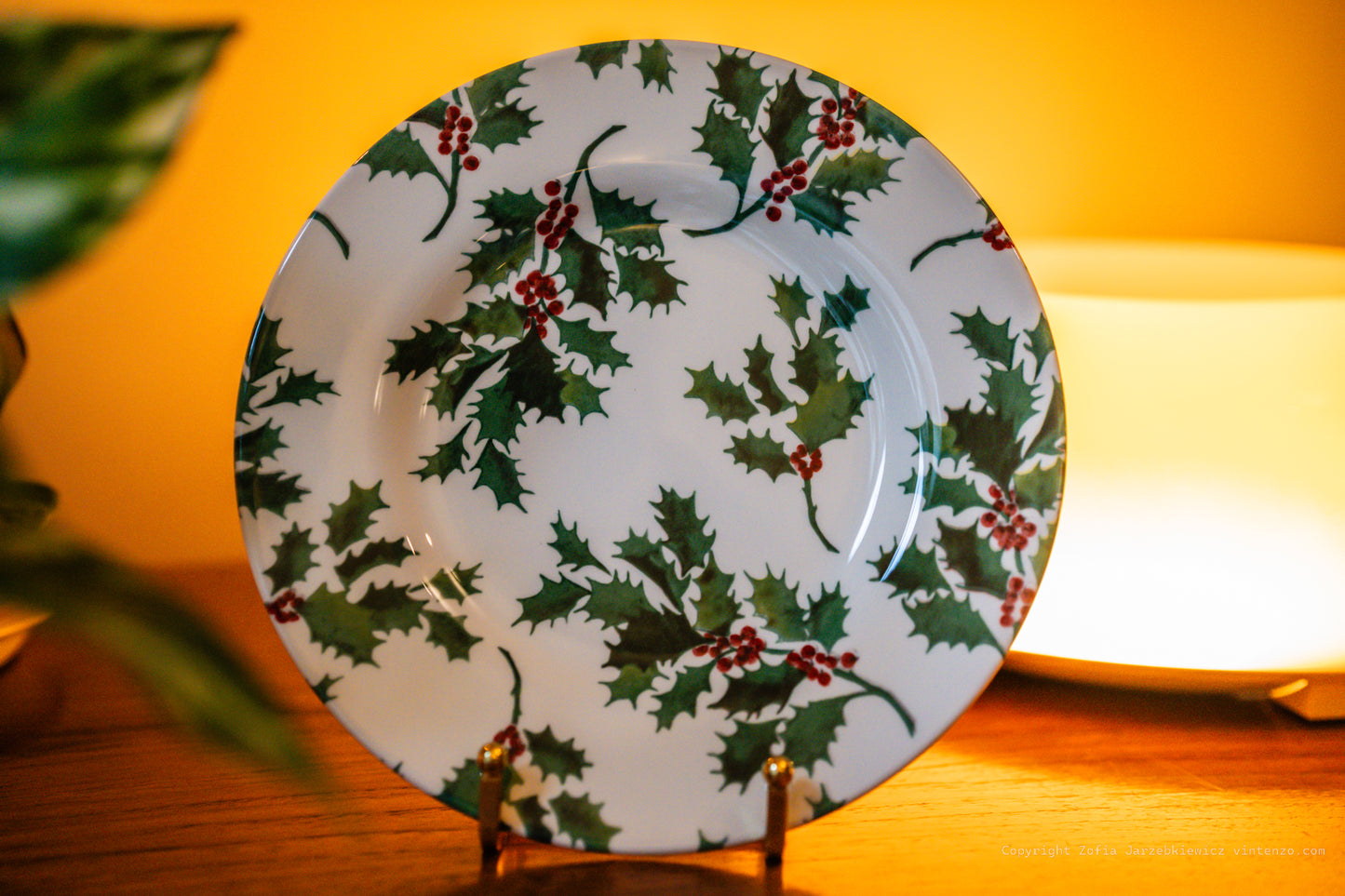 Royal Stafford Side Plate- Holy Design