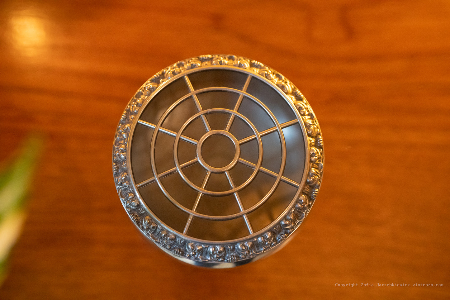 Ianthe of England Silver Plated Flower Posy Vase Rose Bowl