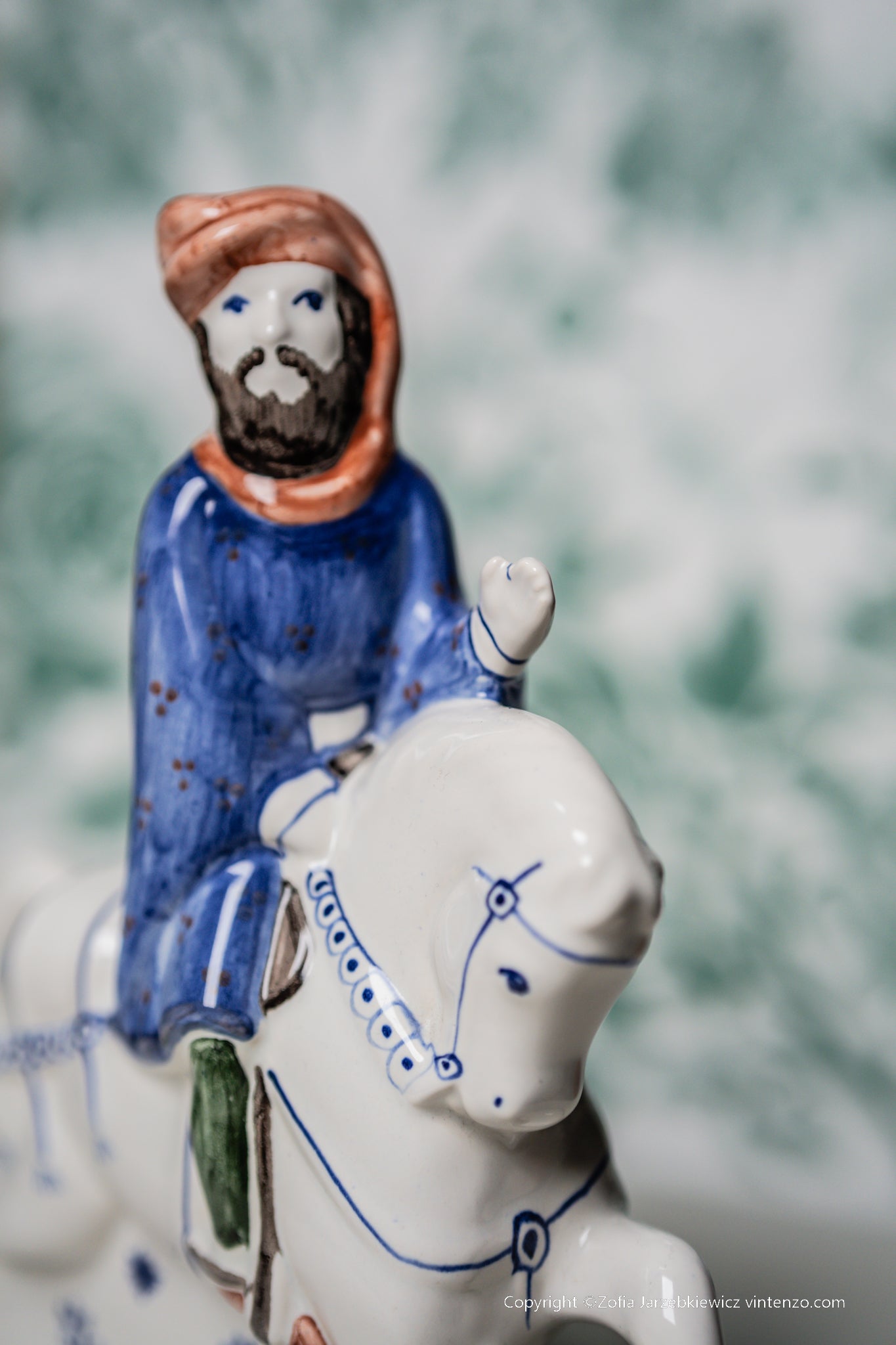 Vintage Rye Pottery The Knight Canterbury Tales