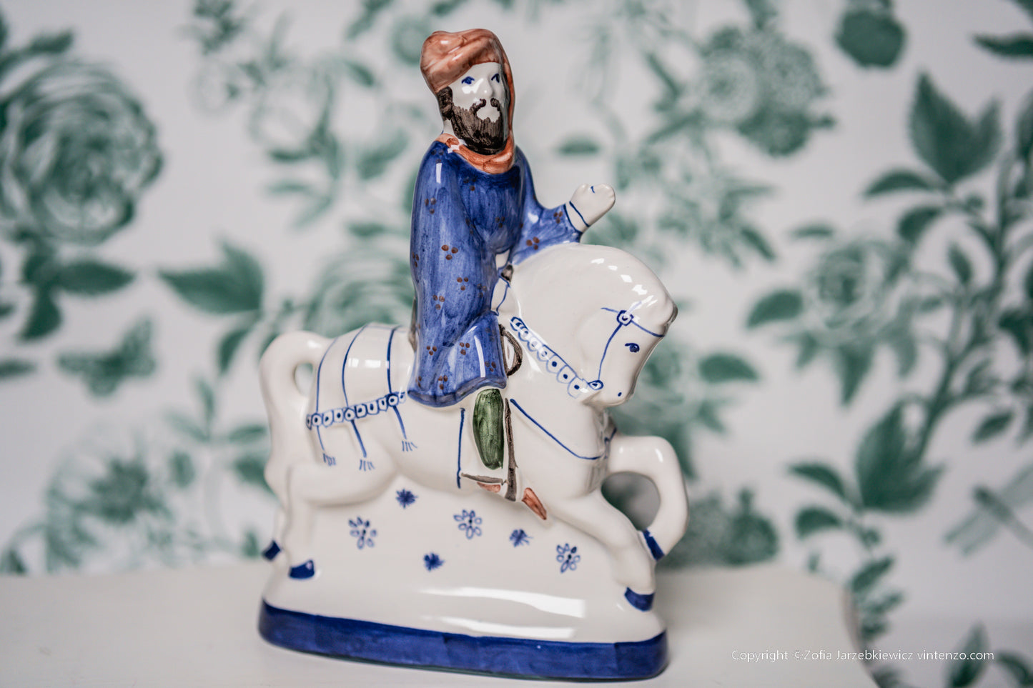Vintage Rye Pottery The Knight Canterbury Tales