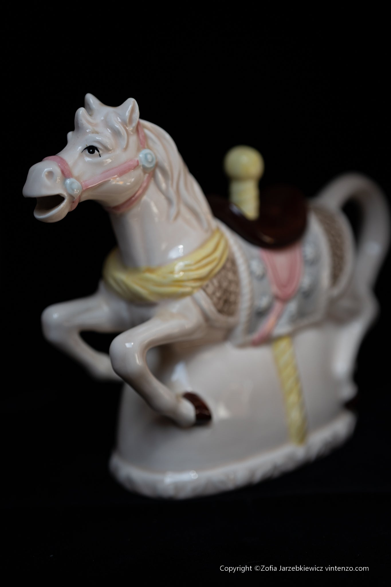 Vintage Carousel Horse Teapot, Heritage Mint