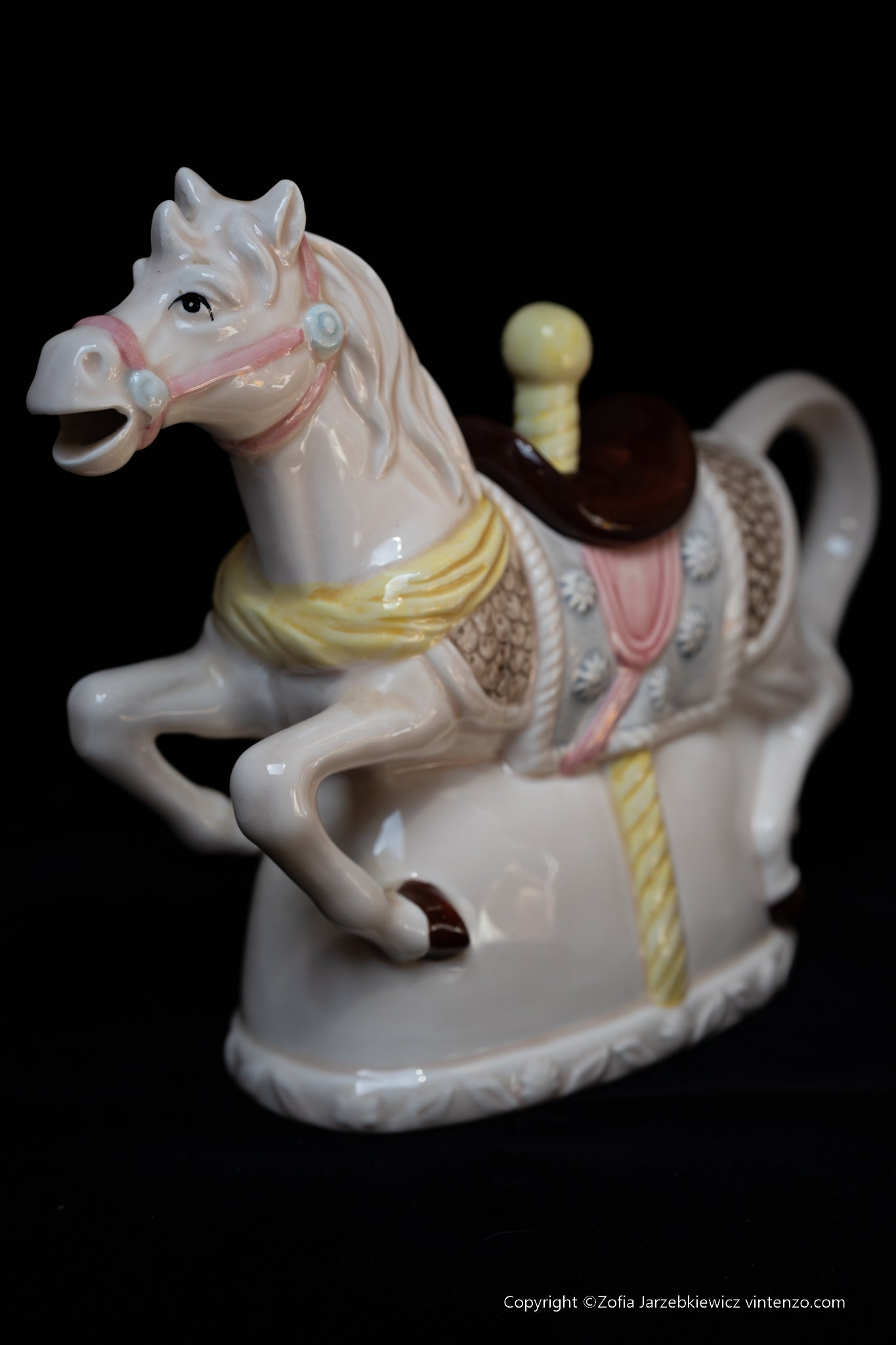 Vintage Carousel Horse Teapot, Heritage Mint