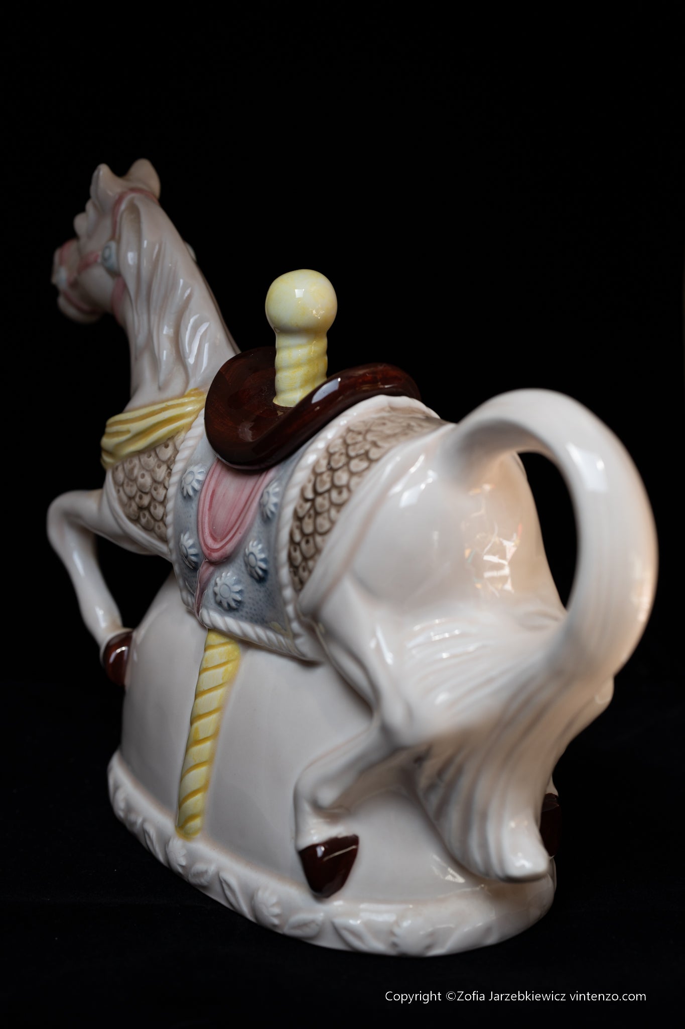 Vintage Carousel Horse Teapot, Heritage Mint