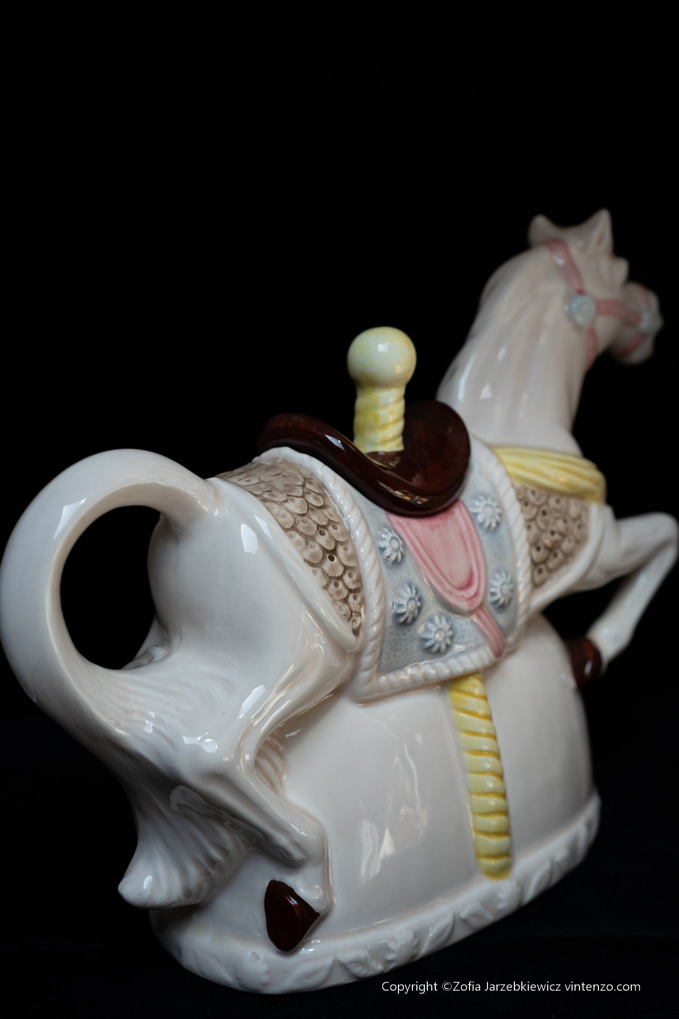 Vintage Carousel Horse Teapot, Heritage Mint