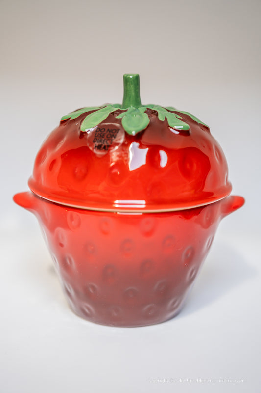Le Creuset Strawberry Stoneware Ceramic Cocotte