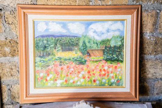 Wicklow Poppyfield Original Painting