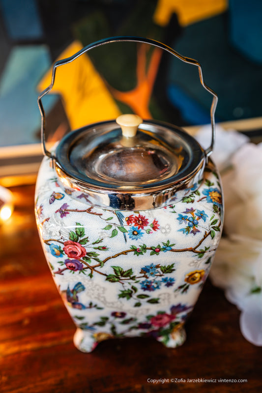 Midwinter Brama Chintz Biscuit Barrel