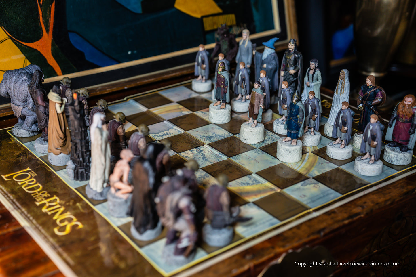 The Lord of The Rings Trilogy Edition Chess Set