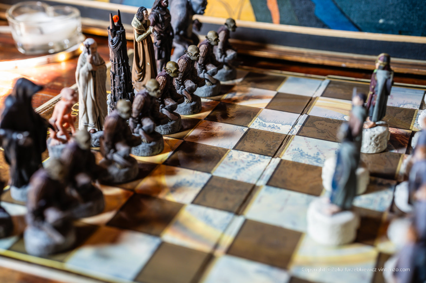 The Lord of The Rings Trilogy Edition Chess Set