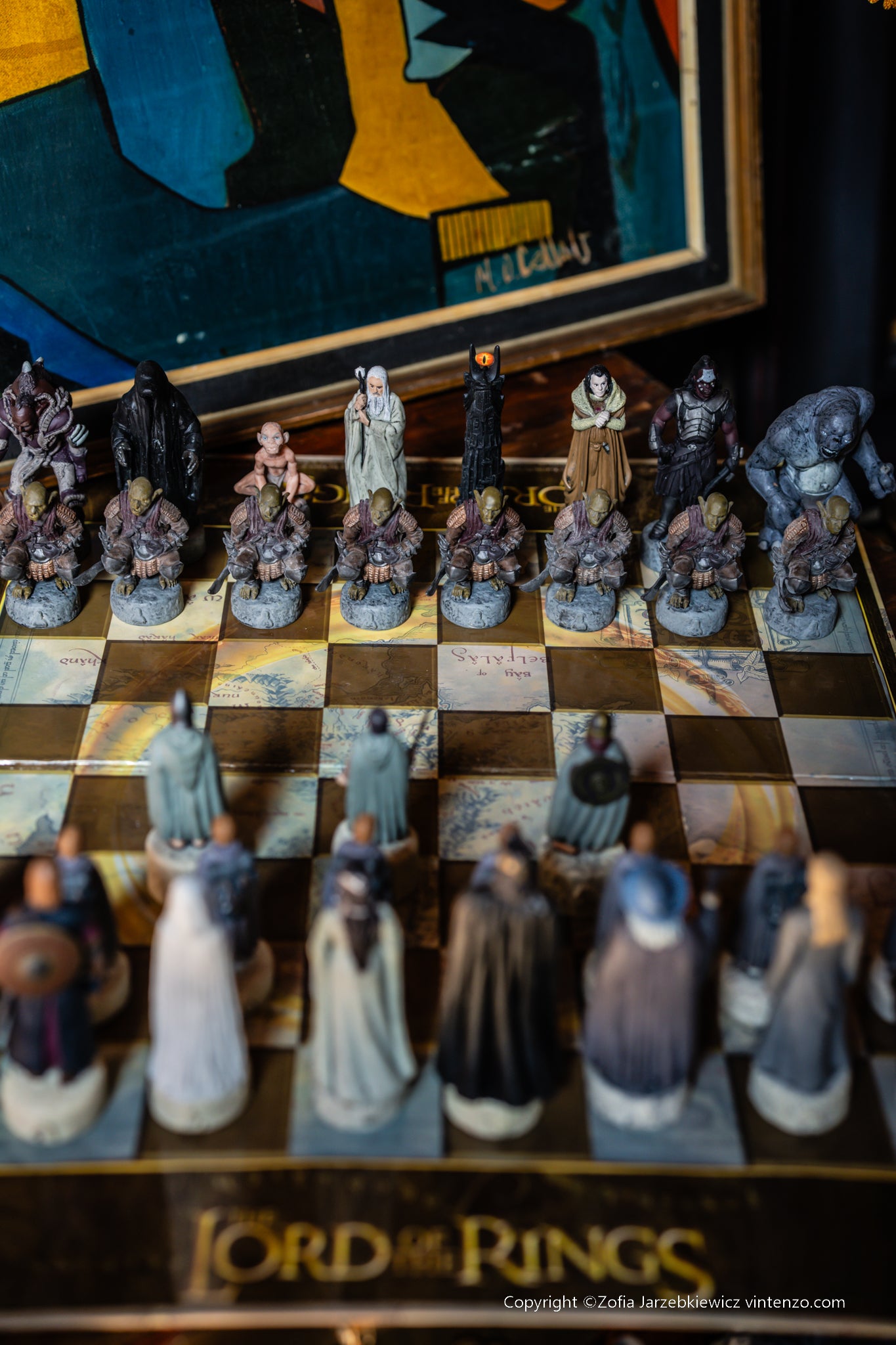 The Lord of The Rings Trilogy Edition Chess Set