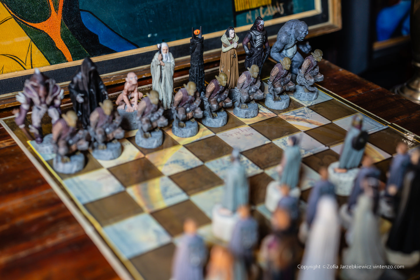 The Lord of The Rings Trilogy Edition Chess Set
