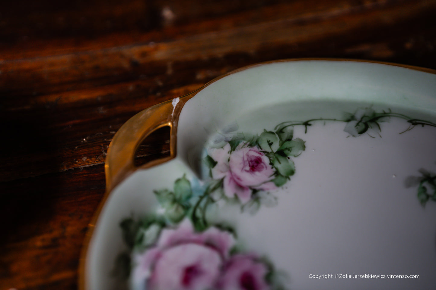 Belleek Snack Set: Sandwich Plate and a Cup