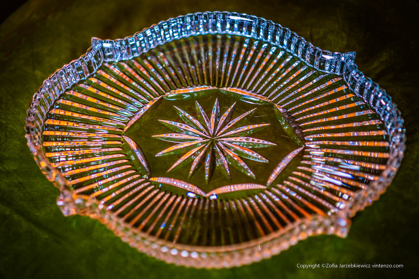 Waterford Crystal Large Oval Vanity Tray Jewellery Tray