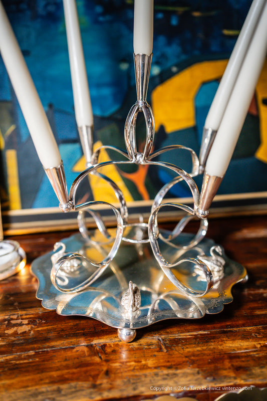 Sheffield Venture Silver Plated Table Centre