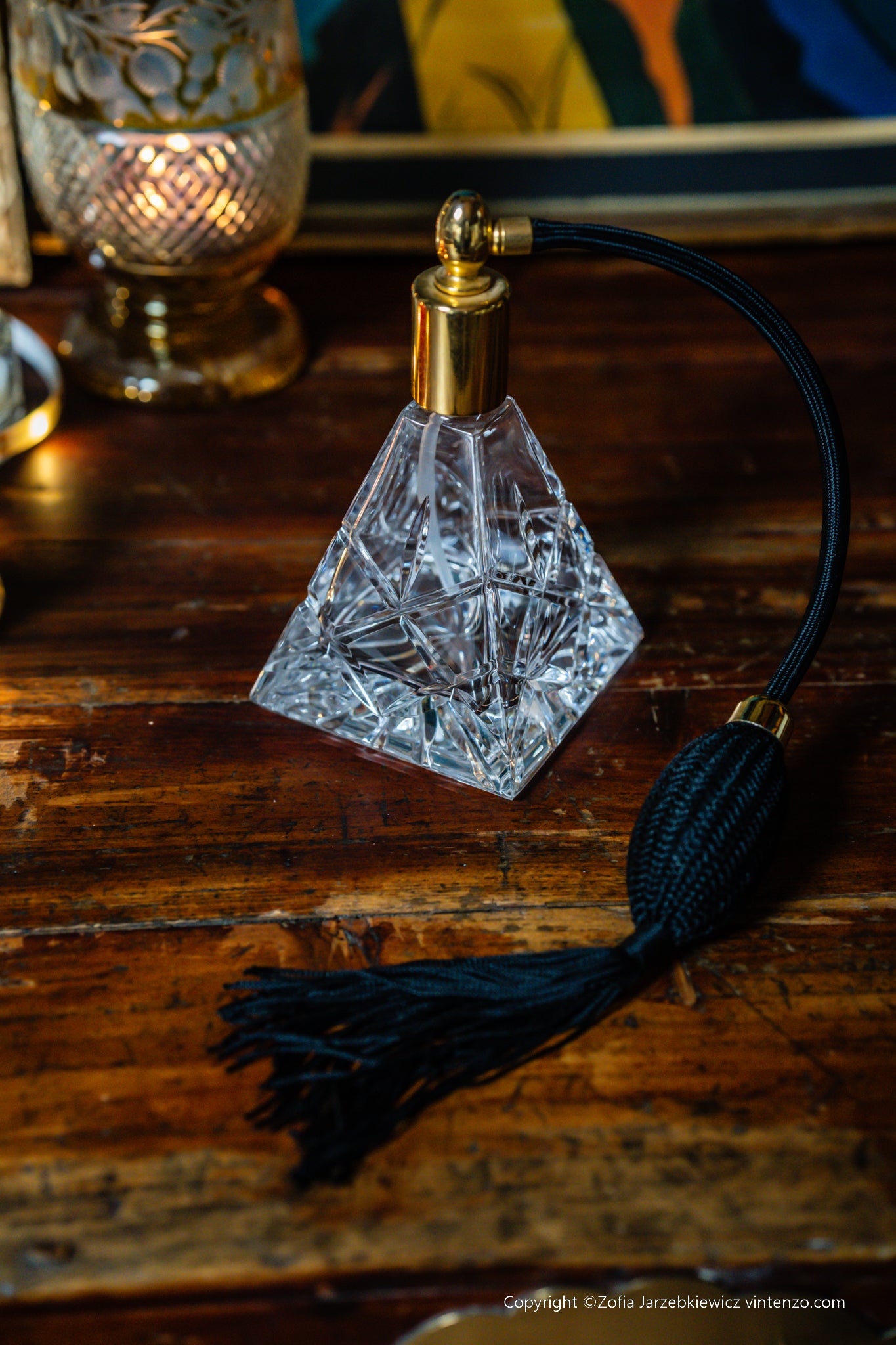 Cavan Crystal Perfume Bottle
