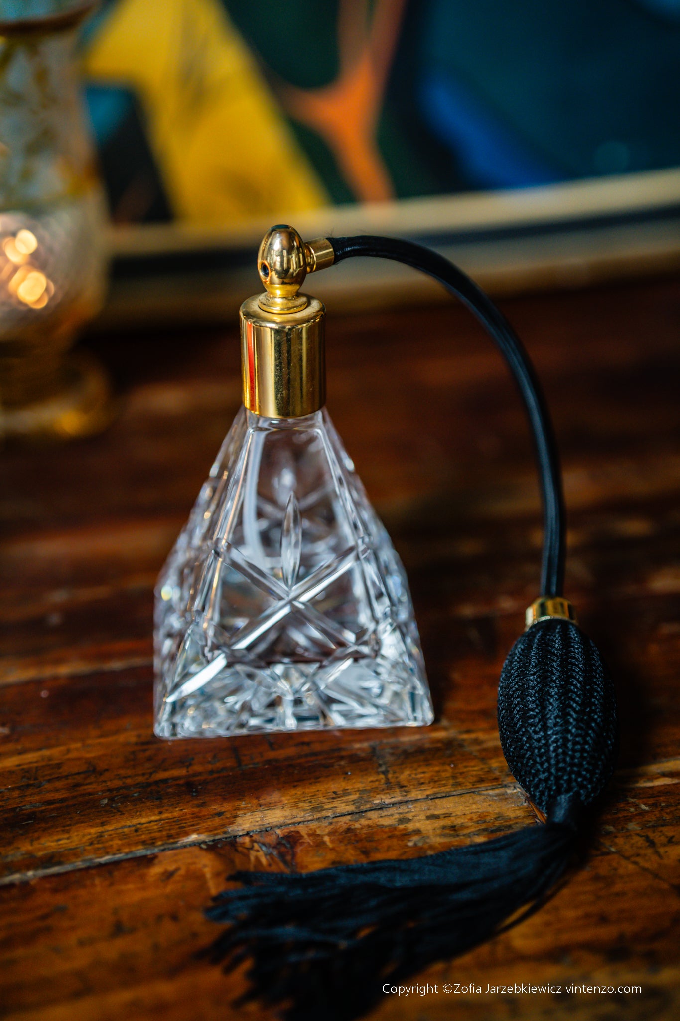 Cavan Crystal Perfume Bottle