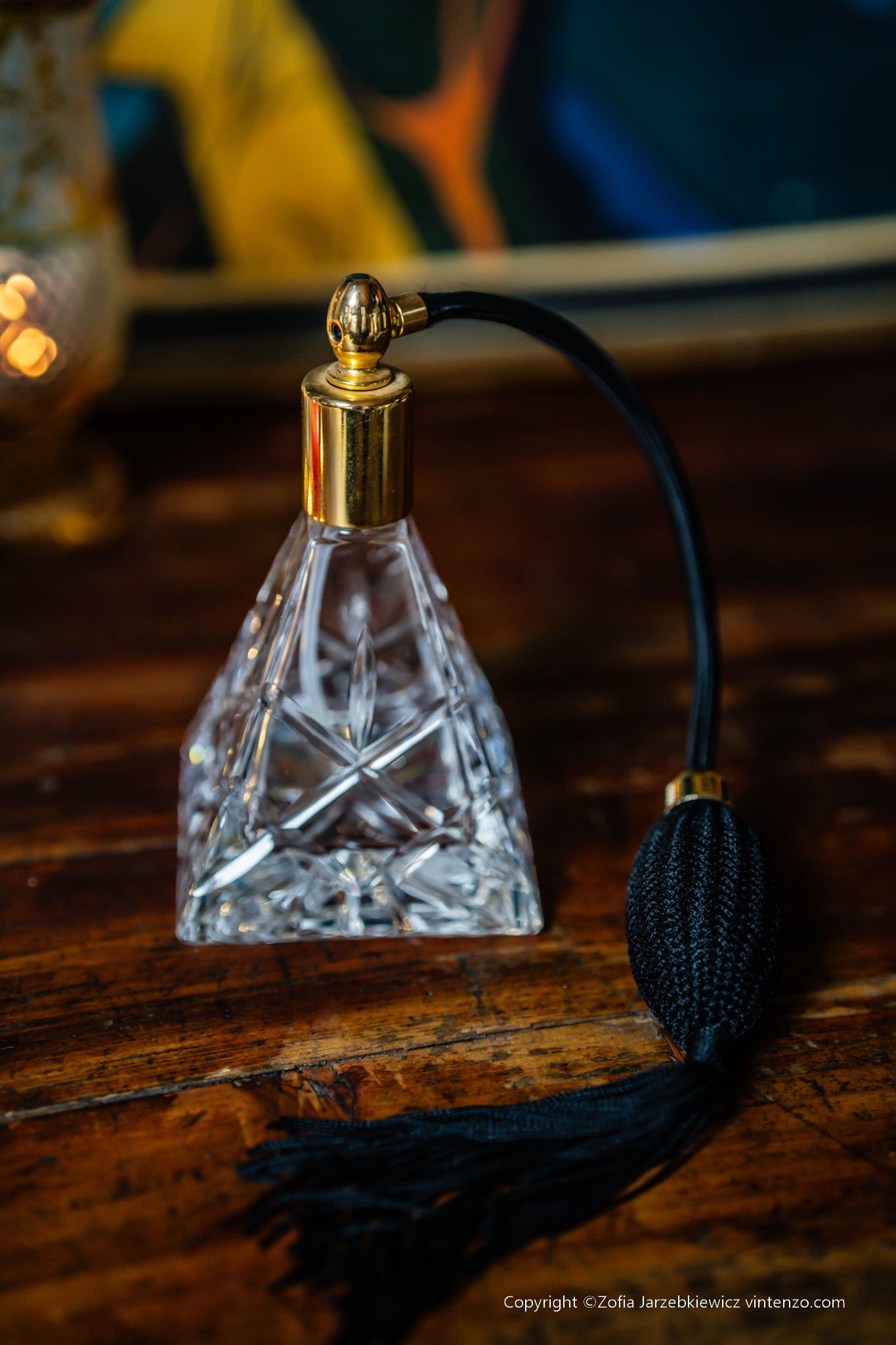 Cavan Crystal Perfume Bottle
