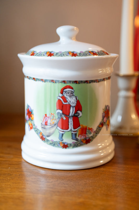 Aynsley Christmas Biscuit Barrel