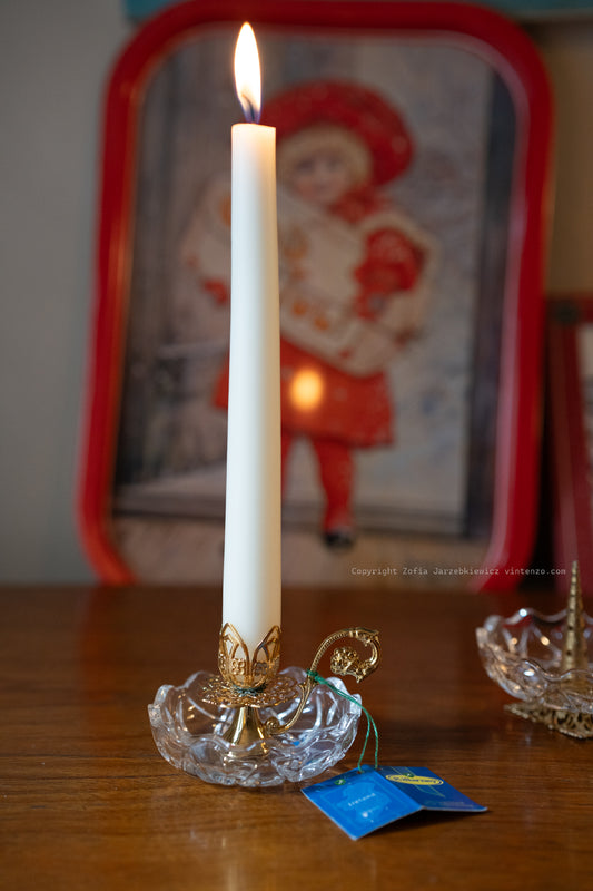 Killarney Crystal Candle Holder