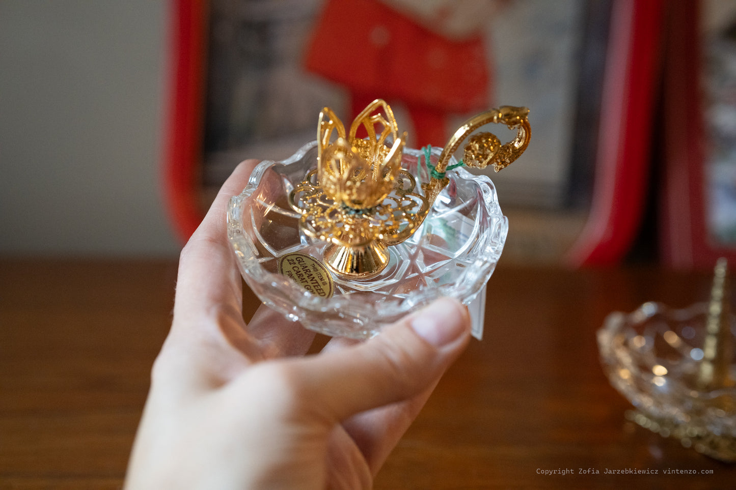 Killarney Crystal Candle Holder