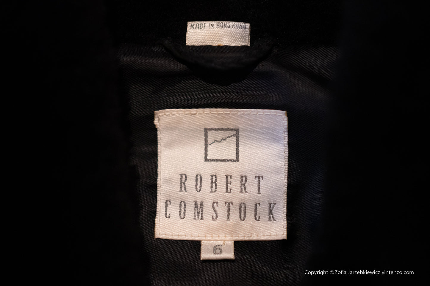 Vintage Robert Comstock Leather Jacket size S/M