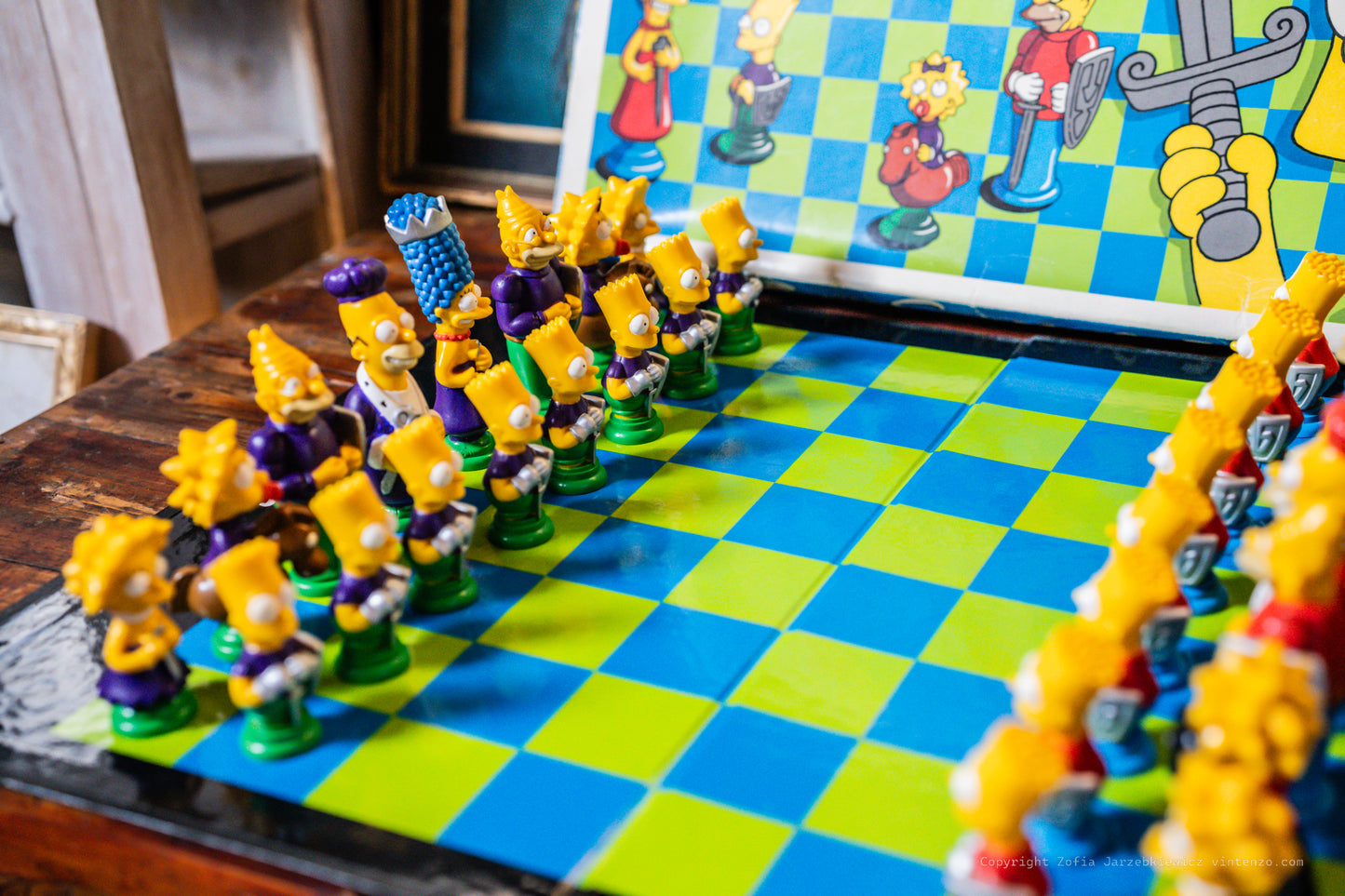 The Simpsons 3D Chess