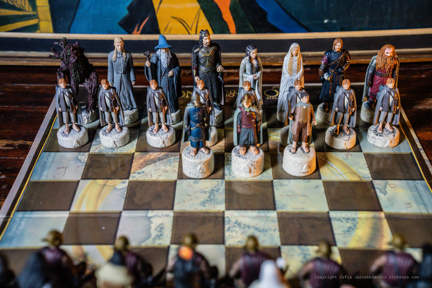 The Lord of The Rings Trilogy Edition Chess Set
